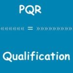 Personnel Qualification Record (PQR)