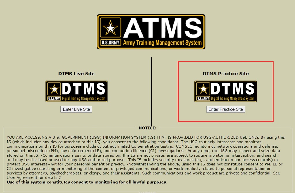 DTMS Army